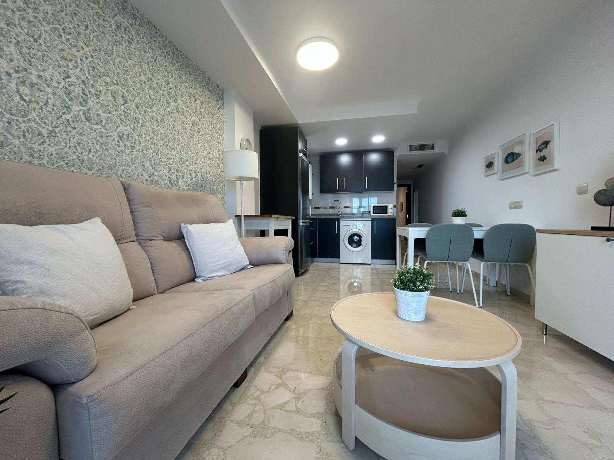 Maravilloso Apartamento En Primera Linea De Playa Con Vistas Al Mar En Caleta De Velez 2 D Exterior photo